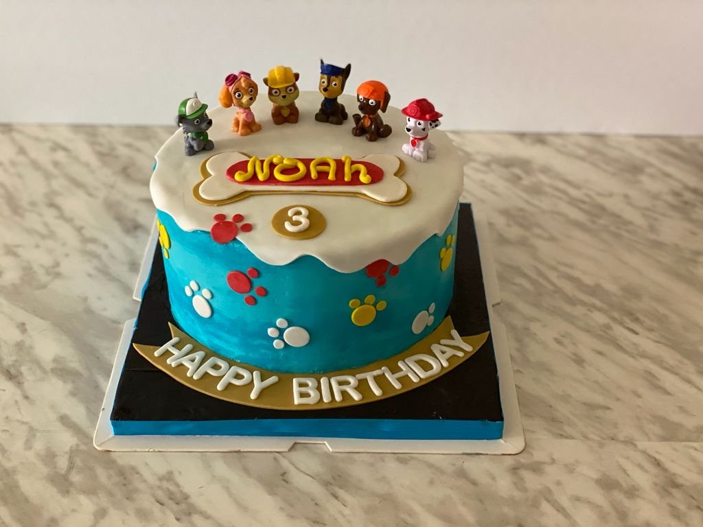 Paw Patrol birthday cake