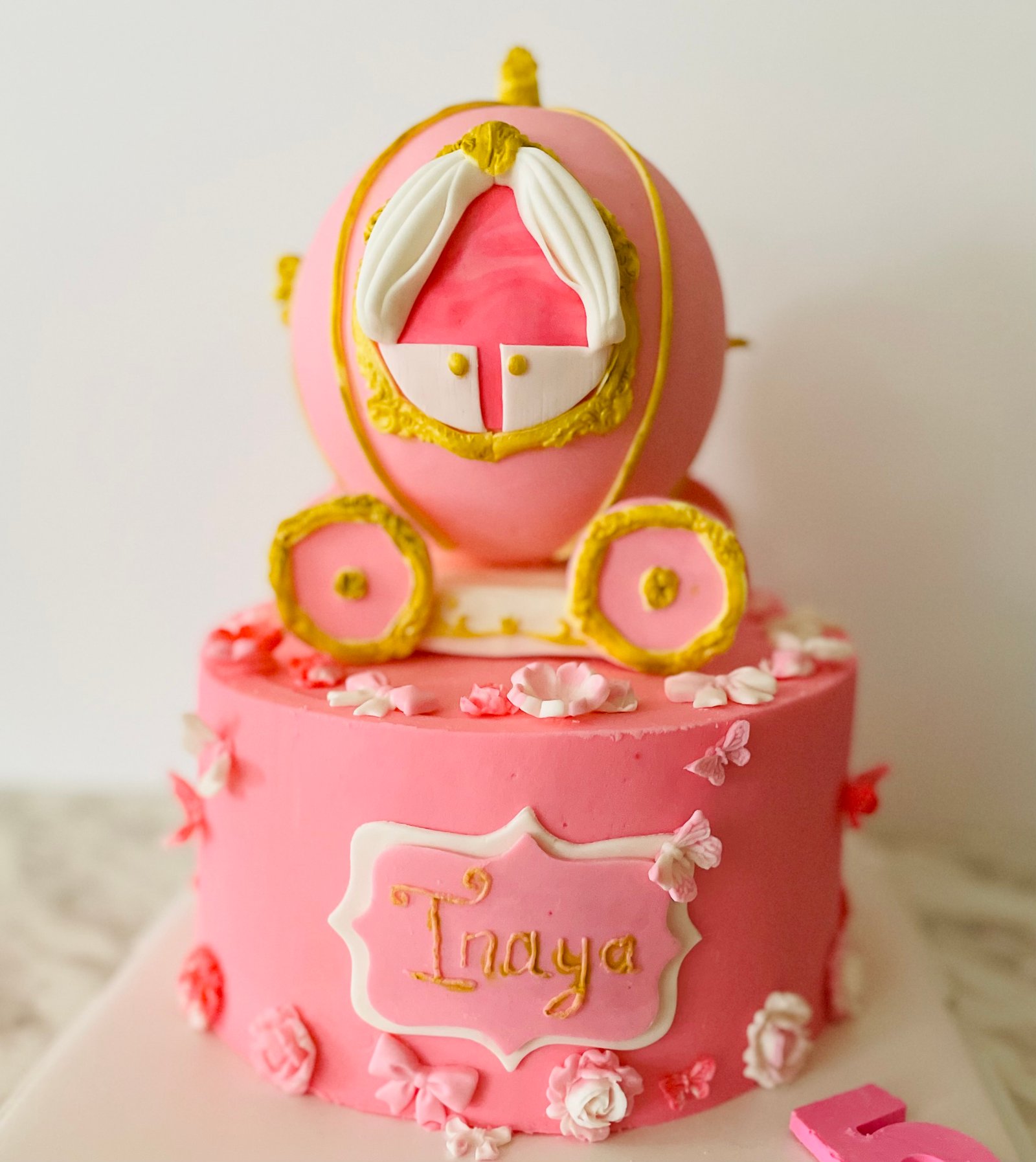 Elegant custom celebration cake